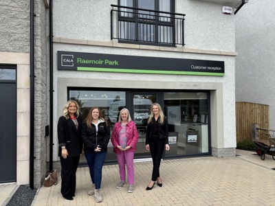 Banchory charity benefits from bumper showhome furniture donation